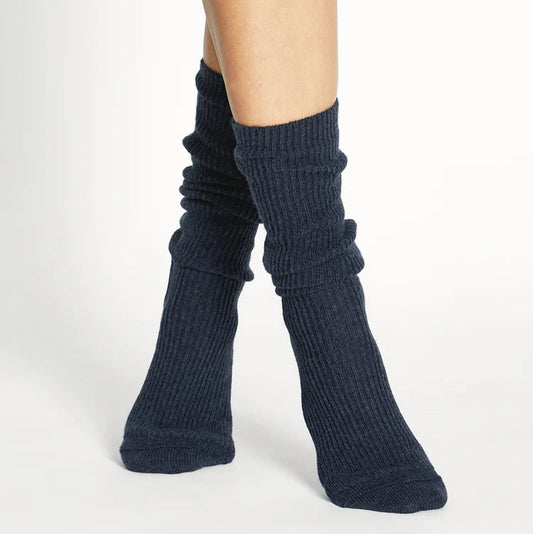 Slouchy Wool/Cashmere Socks