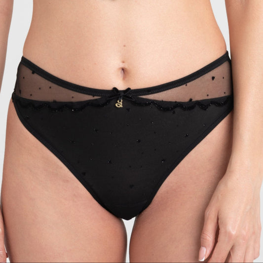 Melania Cheeky Brief - Black