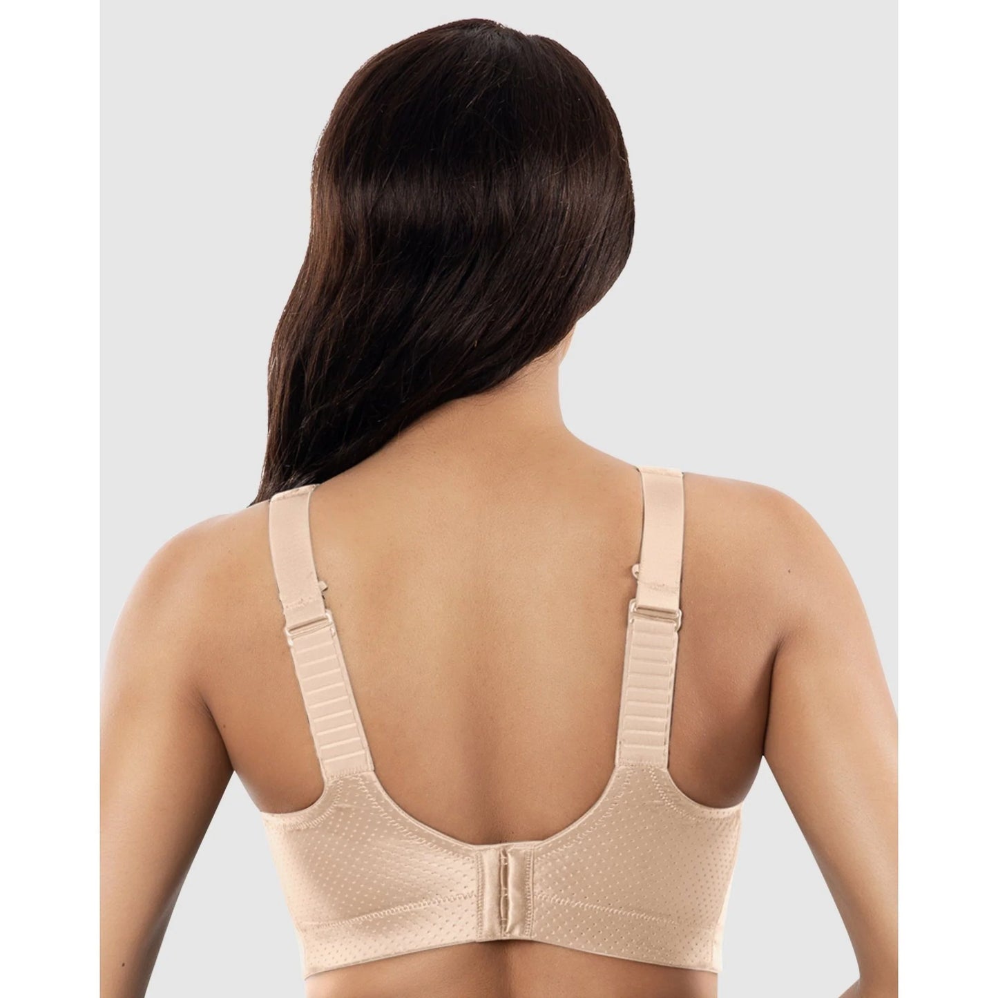 Active Wirefree D+ High Impact Sports Bra - Nude