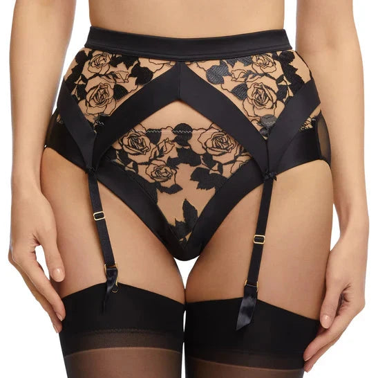 Rosabelle Suspender - Black