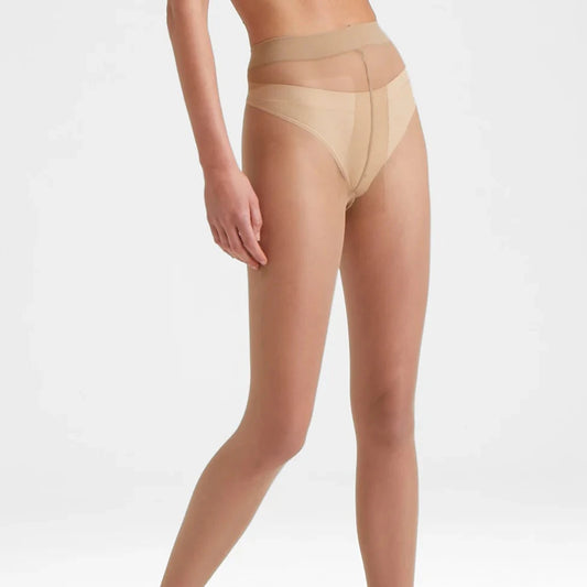 Sheer to Waist Pantyhose - Natural