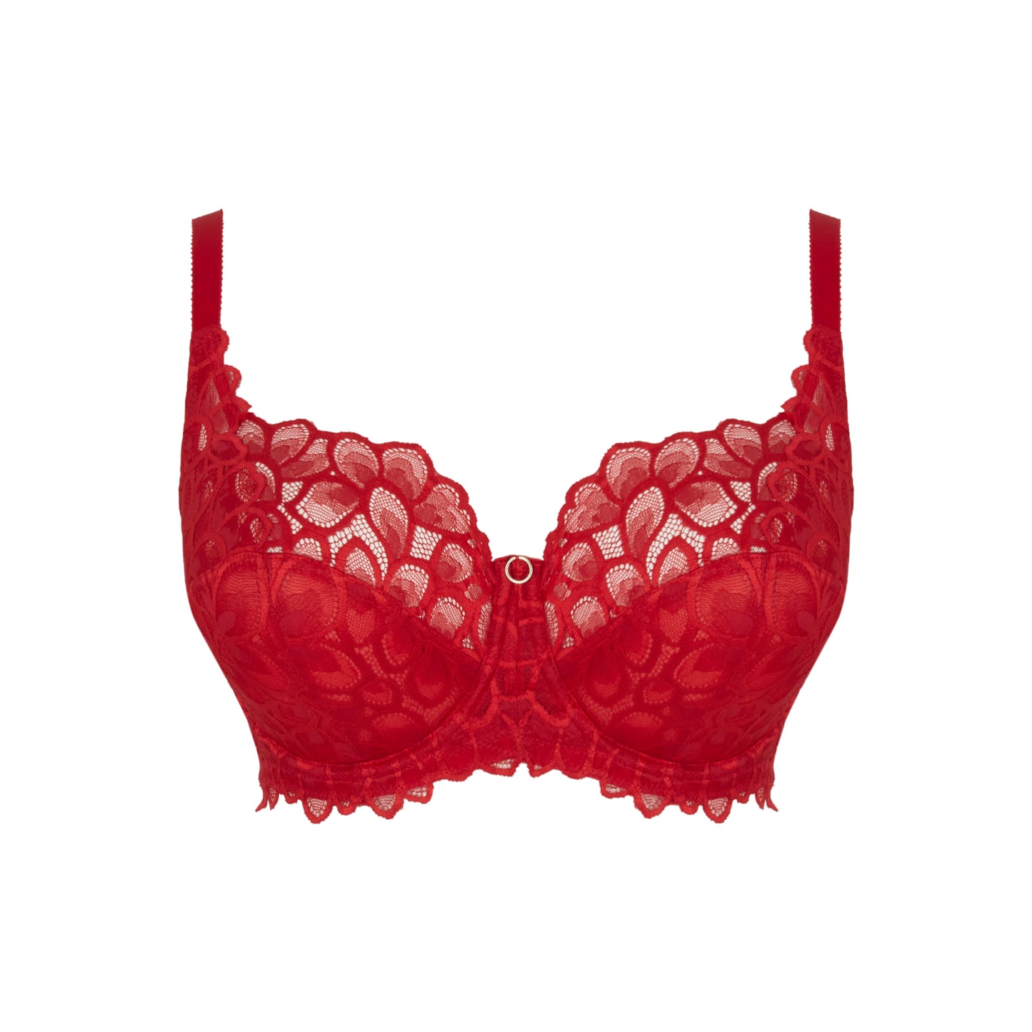 Allure Full Cup Bra - True Red