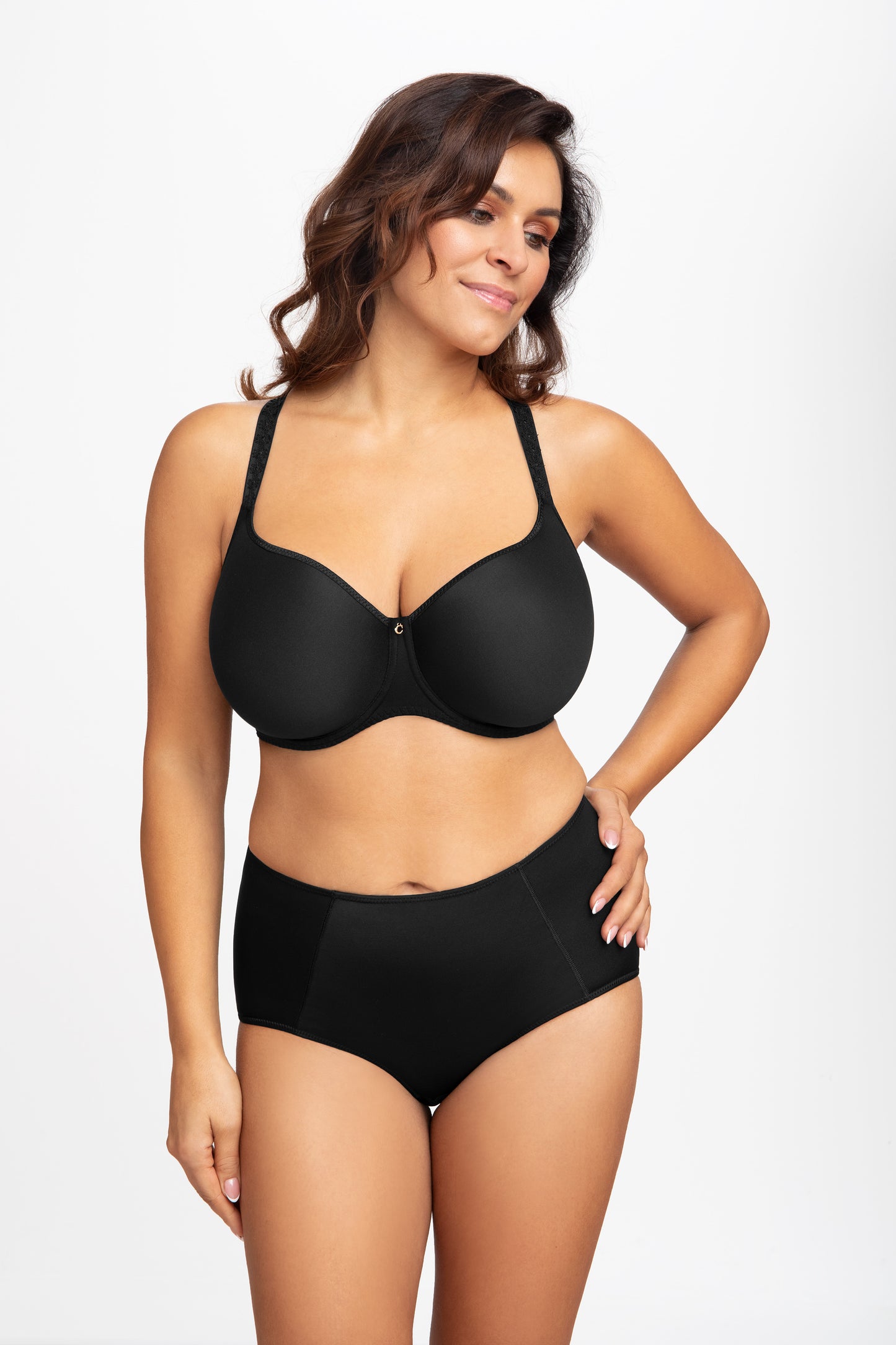 Sophia Underwire Spacer Bra - Black