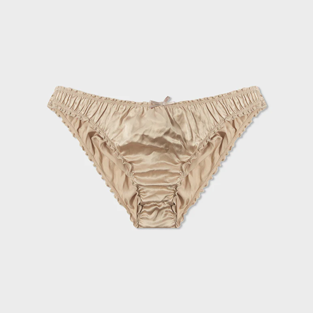 Audrey Silk Knicker - Romance