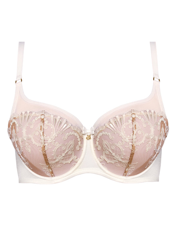 Perla Full Cup Underwire Bra - Ivory