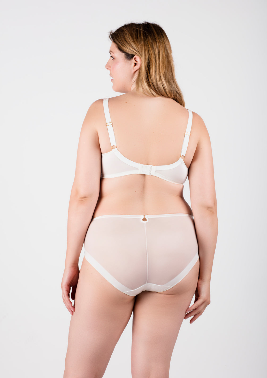 Perla Midi Brief - Ivory